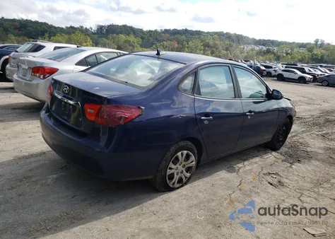 2010 Hyundai Elantra Blue z USA, uszkodzony, nr VIN KMHDU4AD0AU154874
